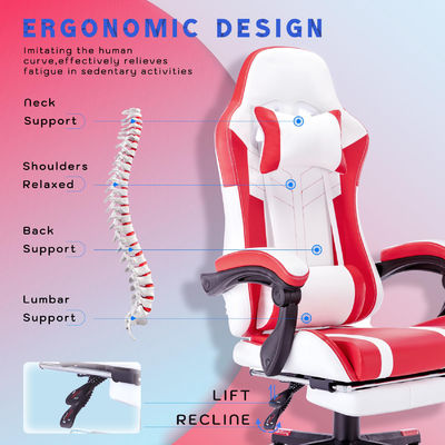 ALINUNU High Back Video Ergonomic Racing PC Cadeira de jogos com apoio de pé Personalizar OEM ODM