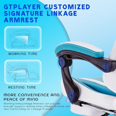Cor personalizada ALINUNU High Back Video Ergonomic Racing PC Cadeira de jogos com apoio de pé