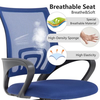 ALINUNU Executive Rolling Swivel Adjustable Chair com logotipo personalizável e embalagem de correio
