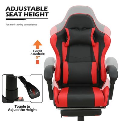 ALINUNU Cadeira de jogo de embalagem de correio para adultos Razer Computador ergonômico Video PC de corrida