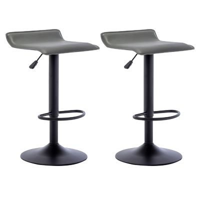 Barstools giratórios modernos de couro PU
