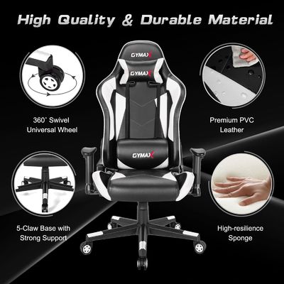 ALINUNU Personalizável Laboratório Secreto Ergonômica Cadeira de Videogames de Corrida O Estilo Perfeito