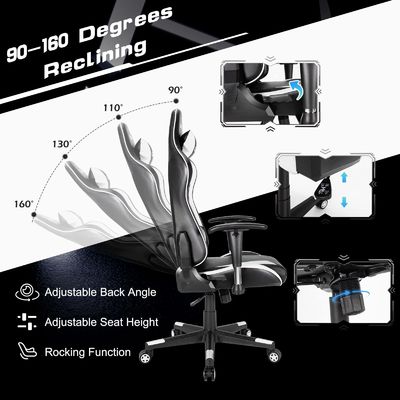 ALINUNU Personalizável Laboratório Secreto Ergonômica Cadeira de Videogames de Corrida O Estilo Perfeito