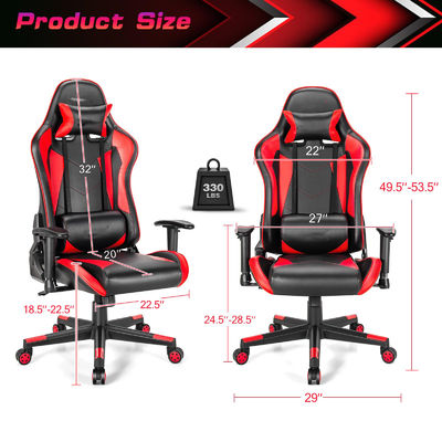 Peso item 42 libras Móveis de escritório Ergonomic PC de corrida cadeira de videogames