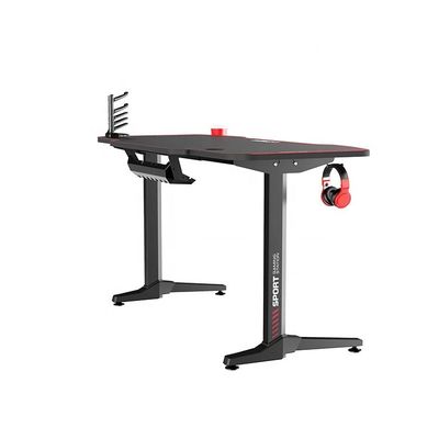 Mesa de jogos portátil em forma de L para móveis de escritório doméstico