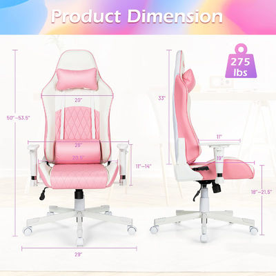 Cor personalizável ALINUNU Laboratório Secreto Cadeira de jogo de corrida 29&quot;D x 29&quot;W x 49.5&quot;H