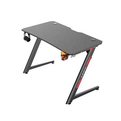 Z Mesa de jogos Mesa de computador com luta RGB LED Luz respiratória para o espaço de trabalho em casa