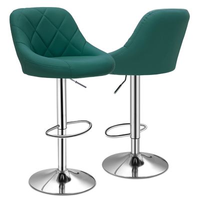 Modern Dining Bar Stool High Chair com Altura de Contador Ajustável Girável da ALINUNU