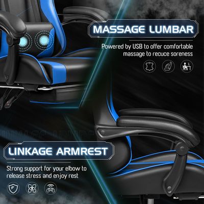Atualize sua sala de jogos ou sala de estar com a Alinunu Racing Razer Gaming Chair Modern Design Style Mobiliário de escritório para casa
