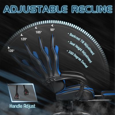 Atualize sua sala de jogos ou sala de estar com a Alinunu Racing Razer Gaming Chair Modern Design Style Mobiliário de escritório para casa