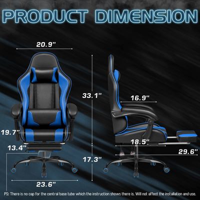 Atualize sua sala de jogos ou sala de estar com a Alinunu Racing Razer Gaming Chair Modern Design Style Mobiliário de escritório para casa
