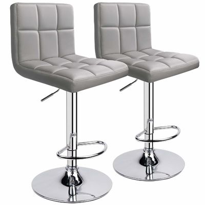 Modern Design Home Bar Stool com costas e giro ajustável em cores personalizadas