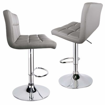 Modern Design Home Bar Stool com costas e giro ajustável em cores personalizadas