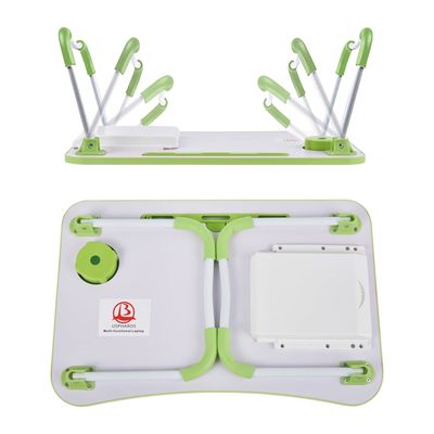 Caixa de cama de escritório portátil dobrável com suporte de copo e dimensões do produto 15,7 &quot;D x 23,6&quot; W x 11 &quot;H