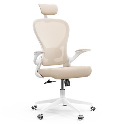 Cadeira de escritório de escritório ergonômico personalizável cadeira giratória moderna com braços flexíveis