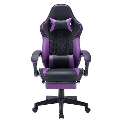 Sala de jogos de computador Cadeira de jogos dobrável com design ergonômico e massagem giratória