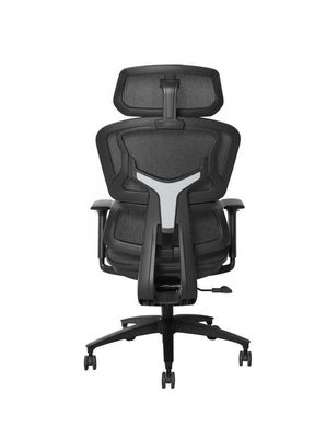 Cadeira de escritório de malha de design moderno com castor de nylon e material respirável