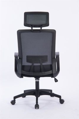 Cadeira de escritório de malha de design moderno com castor de nylon e material respirável