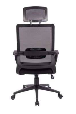 Atualize o seu mobiliário de escritório com 8955 cadeira de malha de massagem de braço fixo em estilo moderno