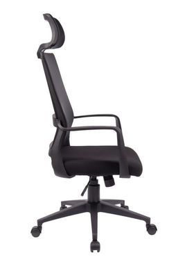Mesa de escritório de escritório de escritório com cadeiras de escritório com cadeira de malha preta KB-3-1 e KB-99-11