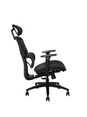 Mesa de escritório de escritório de escritório com cadeiras de escritório com cadeira de malha preta KB-3-1 e KB-99-11