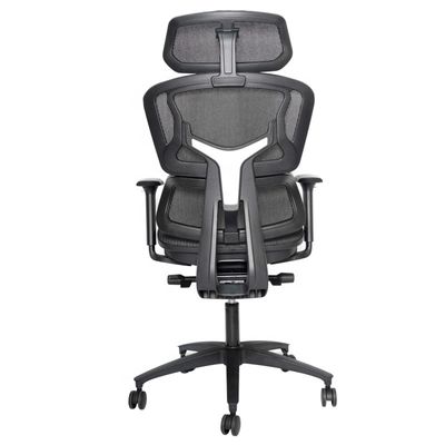 Mobiliário comercial Cadeira de escritório ergonômica com apoios de braço giratórios e ajustáveis em 3D