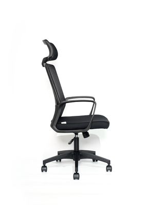 Mobiliário comercial Cadeira de escritório ergonômica com mecanismo de inclinação e altura ajustável