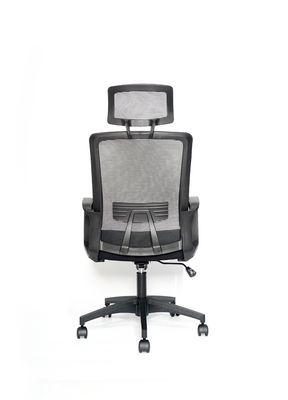 Mobiliário comercial Cadeira de escritório ergonômica com mecanismo de inclinação e altura ajustável