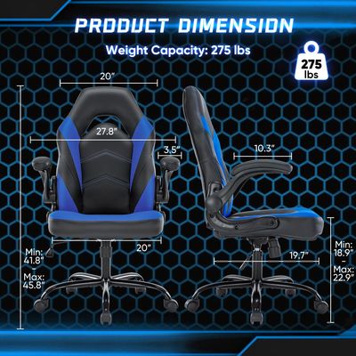 OEM Ergonomic Swivel Gaming Chair para grandes e altos Alturas ajustáveis cadeira de videogame