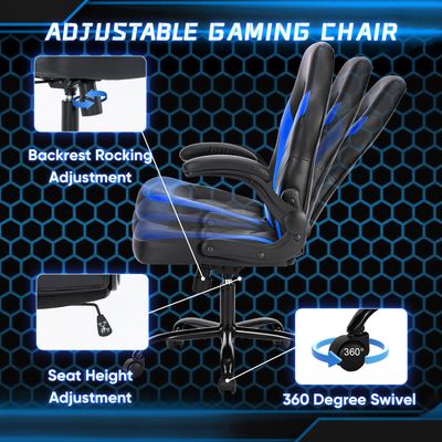 OEM Ergonomic Swivel Gaming Chair para grandes e altos Alturas ajustáveis cadeira de videogame