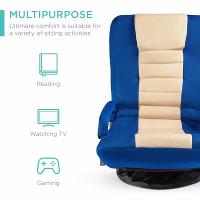 Moderno Design ALINUNU cadeira giratória de jogos para TV 360 graus Rocker de piso multiuso