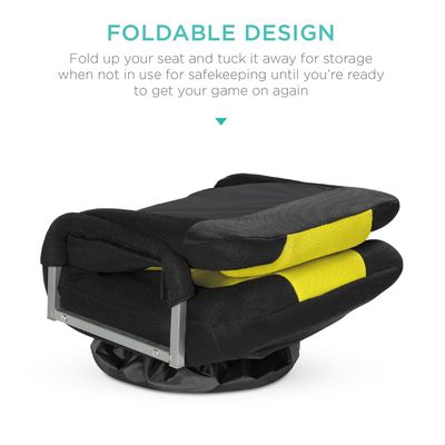 Cadeira giratória de jogos 360 graus Multipurpose Rocker de cadeira de chão para TV de cor personalizada