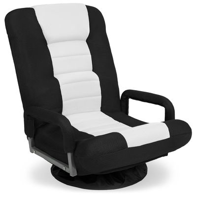 Cadeira giratória ALINUNU 360 graus Multipurpose Rocker cadeira de chão para TV 17 libras