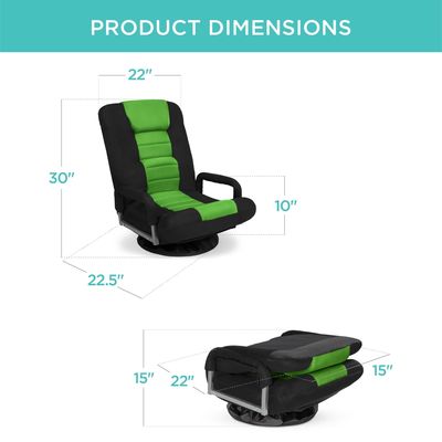 Modern Design 360 graus cadeira giratória de jogo com ajuste de altura e função reclinador