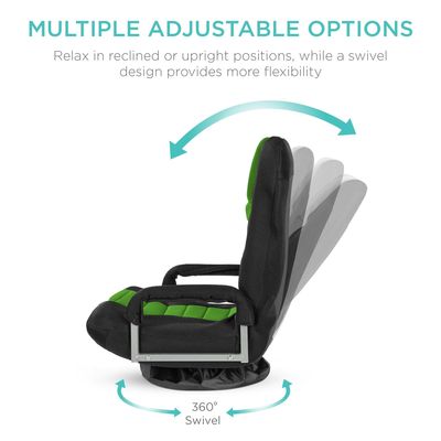 Modern Design 360 graus cadeira giratória de jogo com ajuste de altura e função reclinador
