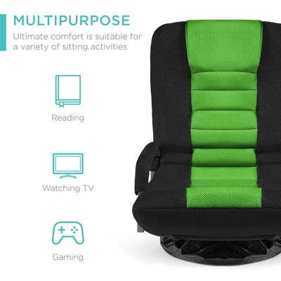 Modern Design 360 graus cadeira giratória de jogo com ajuste de altura e função reclinador