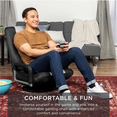 Cadeira giratória de jogos 360 graus Multipurpose Rocker de cadeira de chão para TV de cor personalizada