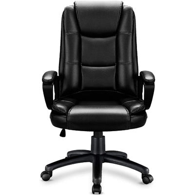 Cadeira de escritório de apoio lombar ajustável Dimensões do produto 23,82&quot;D x 24,53&quot;W x 46,4&quot;H