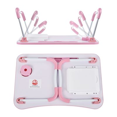 Large Gym Laptop Cama Mesa De Mesa Tray Stand com Porta-Copas Portátil dobrável Lap Desk Bed Tray