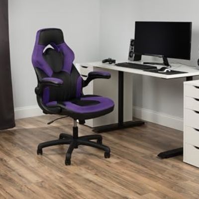 Sala de jogos de computador Cadeira de jogos ergonômica traseira alta estilo de corrida 360 giratório para PC Desk