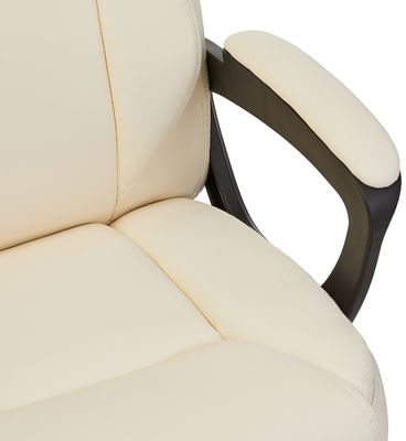 Cadeira de escritório de escritório de escritório de escritório com almofada de PU puresoft e estrutura de metal