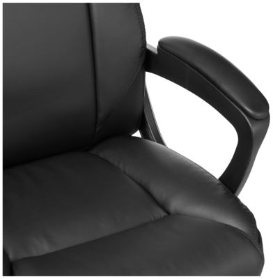 26&quot;D x 23.75&quot;W x 42&quot;H Meia-Costa Puresoft PU Cadeira de Escritório de Computador com 3 elevadores de gás