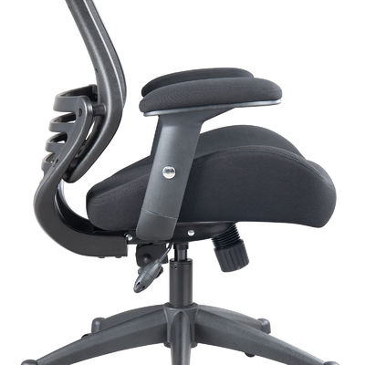 Cadeira de escritório Cadeira de computador de malha ergonômica com apoios de braço e altura ajustáveis