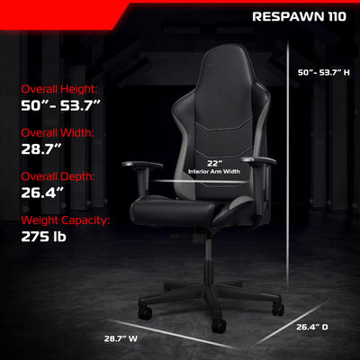 Modern Design Ergonomic PC Cadeira de computador jogos com apoio de cabeça integrado cor personalizada