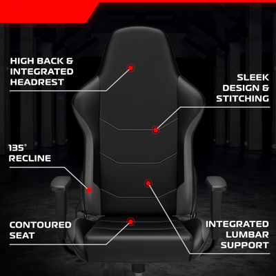 Modern Design Ergonomic PC Cadeira de computador jogos com apoio de cabeça integrado cor personalizada