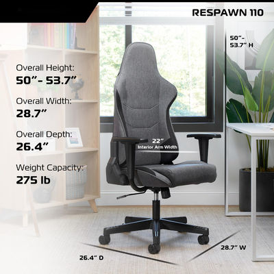 OEM ODM Personalize Ergonomic PC cadeira de jogos com apoio de cabeça integrado adultos