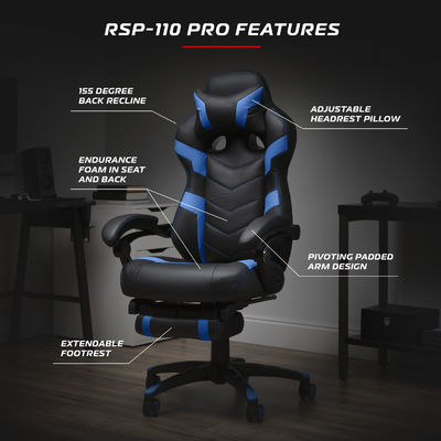 Cadeira de computador ergonômica elegante para adultos Peso máximo recomendado 275 libras