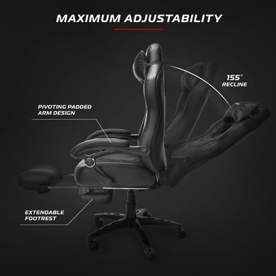 Cadeira de computador ergonômica elegante para adultos Peso máximo recomendado 275 libras