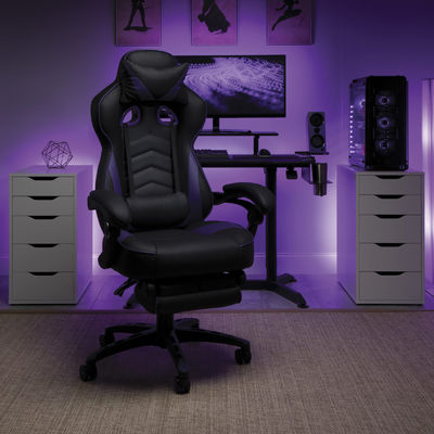 Embalagem de correio Cadeira de computador de PC ergonômico de design moderno com apoio de cabeça integrado
