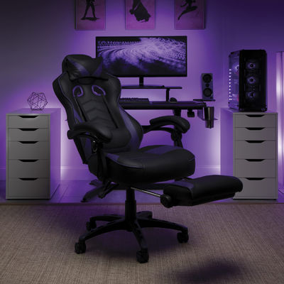 Embalagem de correio Cadeira de computador de PC ergonômico de design moderno com apoio de cabeça integrado